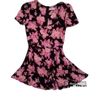 Flynn Skye floral dress or tunic sz M (or S?) NEW